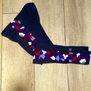 GapFit G-Fast Navy Leggings Size small